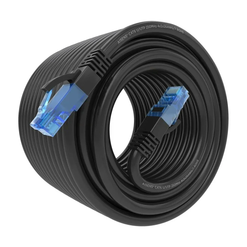 FTP Category 6 Rigid Network Cable Aisens AWG26...