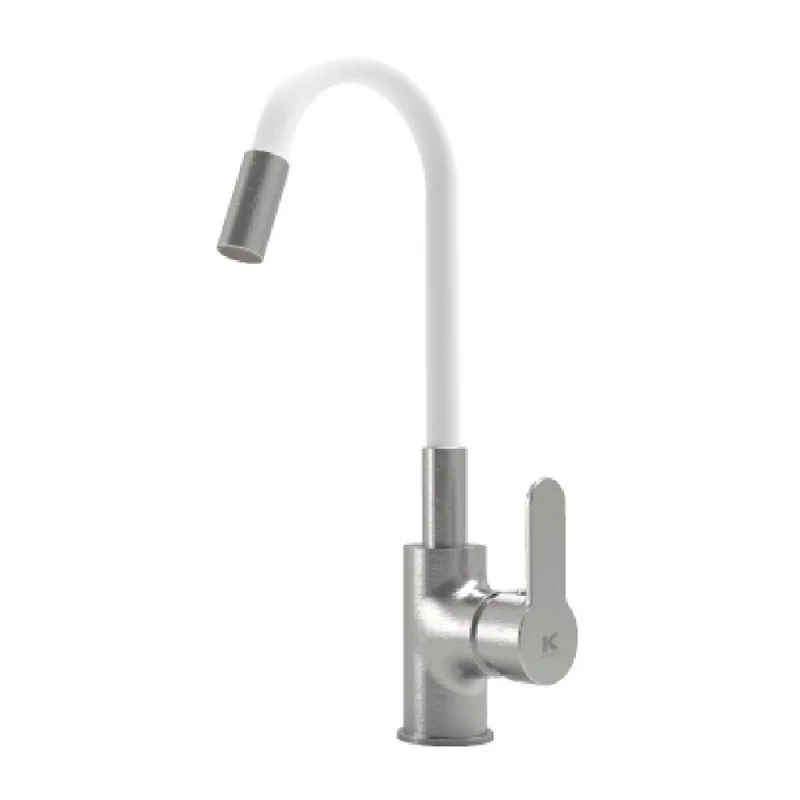 Single Handle Sink Mixer Tap CIS White...