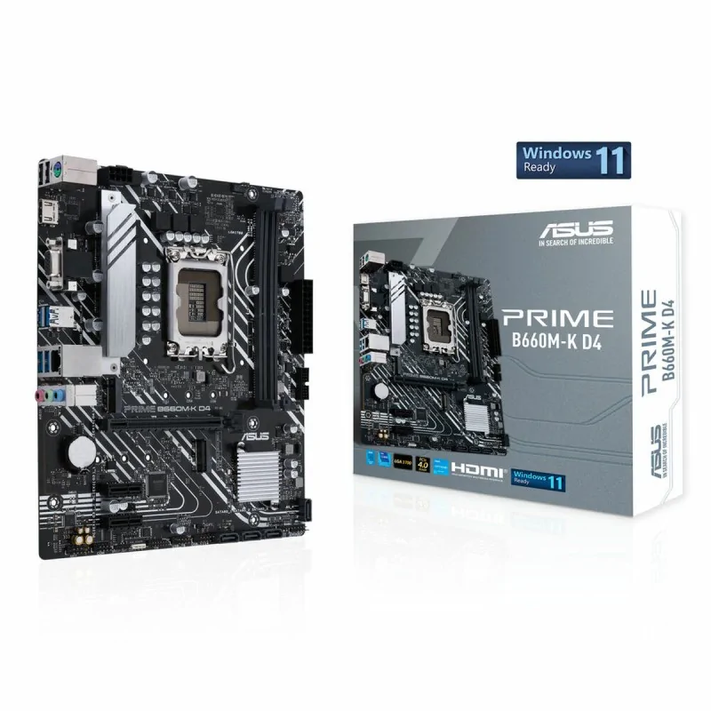 Motherboard Asus PRIME B660M-K D4 mATX 4XDDR4...