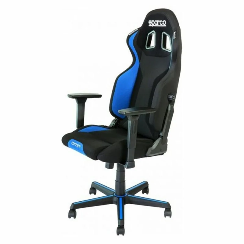 Gaming Chair Sparco Black/Blue 150º Multicolour