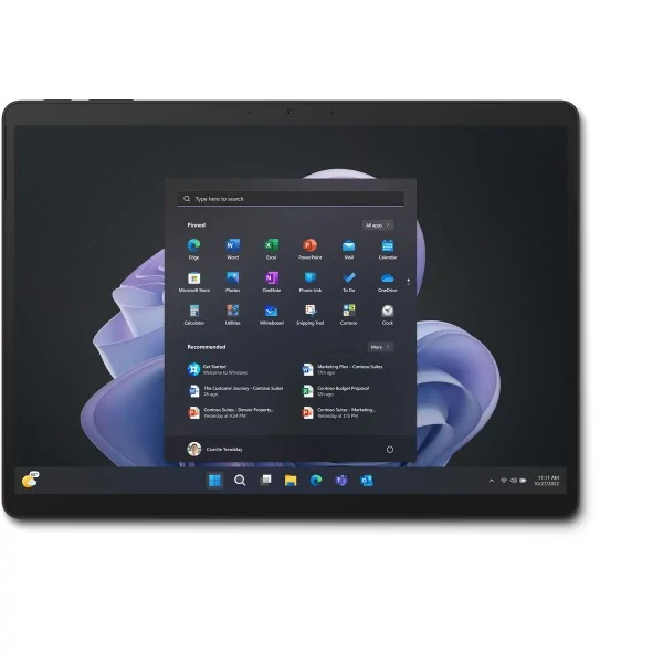 Laptop 2-in-1 Microsoft Surface Pro 9 13" Intel Core i5-1235U 16 GB RAM 256 GB SSD Spanish Qwerty Black