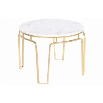 Side table DKD Home Decor 60 x 60 x 44,5 cm Golden Metal...