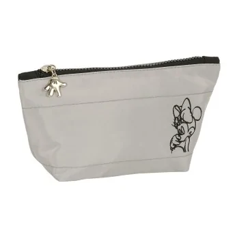 School Toilet Bag Minnie Mouse Teen Sand Light grey 23 x...