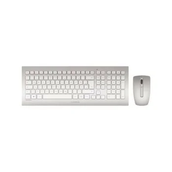 Keyboard and Wireless Mouse Cherry JD-0310ES Grey Spanish...