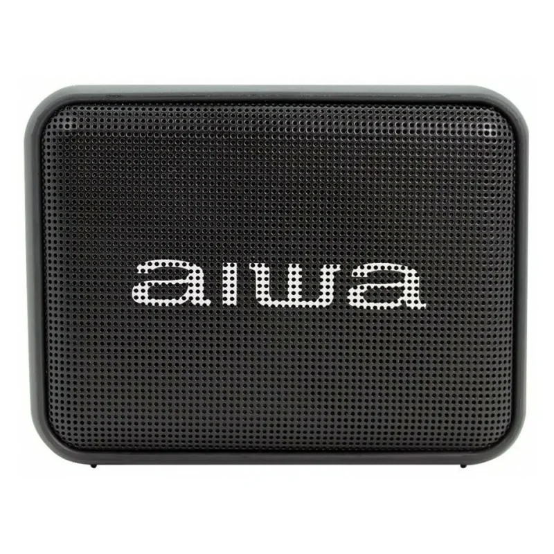 Portable Bluetooth Speakers Aiwa Black 6 W