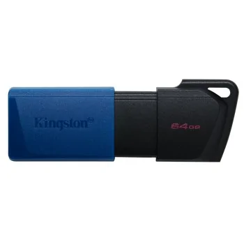 Pendrive Kingston DTXM/64GB Keychain Black Blue...