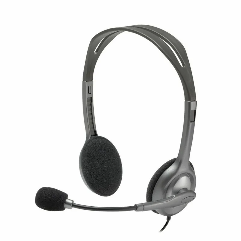 Headphones with Headband Logitech 981-000271 Silver