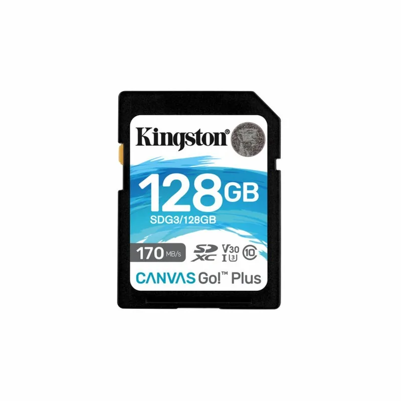 SD Memory Card Kingston Canvas Go! Plus 128GB 128 GB