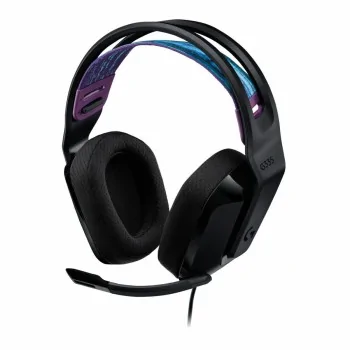 Headphones with Microphone Logitech 981-000978 Black
