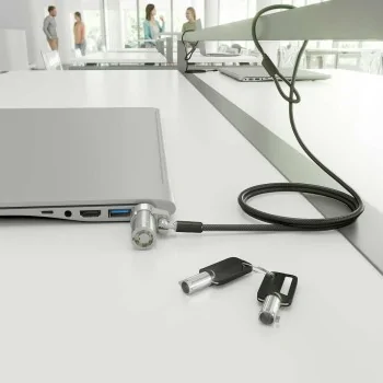 Security Cable Aisens ASLK-D45K06-BK Black 1,5 m