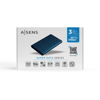 External Box Aisens ASE-2525PB Blue Navy Blue 2,5"