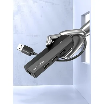 USB Hub Vention CHPBB Black