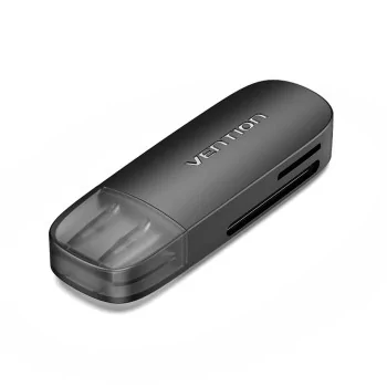 External Card Reader Vention CLEB0 Black