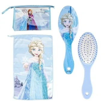 Toilet Bag with Accessories Frozen Blue