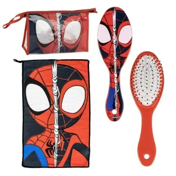 Toilet Bag with Accessories Spidey Red 23 x 15 x 8 cm