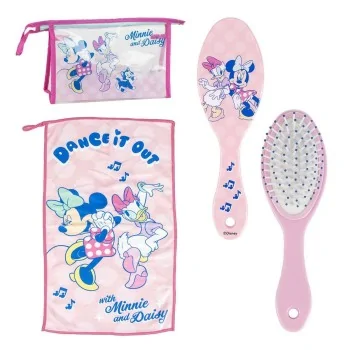 Toilet Bag with Accessories Minnie Mouse Pink 23 x 15 x 8 cm