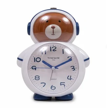 Analogue Alarm Clock Timemark Bear Astronaut Multicolour...
