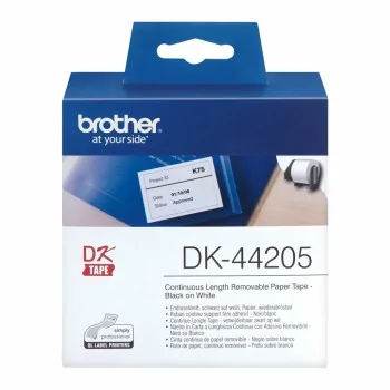 Printer Labels Brother DK-44205 62 mm x 15,24 m White...