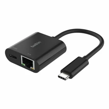 USB Cable Belkin INC019BTBK Black 100 W