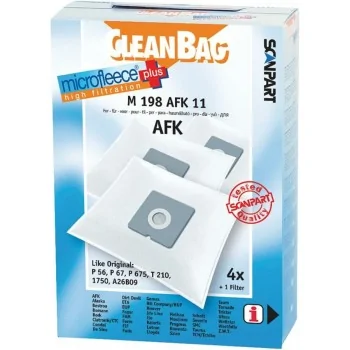Replacement Bag for Vacuum Cleaner Scanpart M 198 AFK 11...