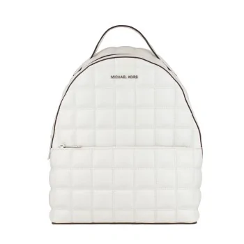 Casual Backpack Michael Kors Sheila White 30 x 24 x 12 cm