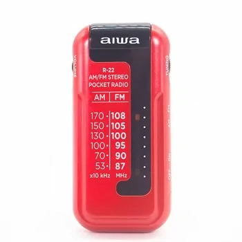Transistor Radio Aiwa AM/FM Red