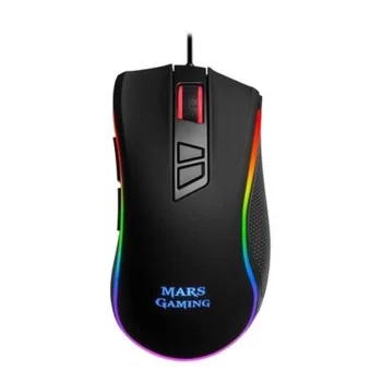 LED Gaming Mouse Mars Gaming MM218 10000 dpi Black