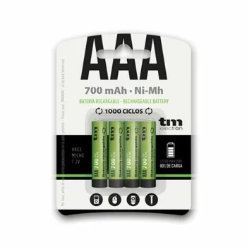 Rechargeable Batteries TM Electron R03 700 mAh Ni-Mh