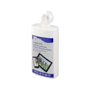 Moist Wipes for Screens LogiLink RP0010 (100 Units)