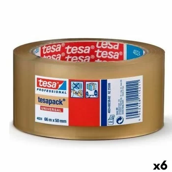 Adhesive Tape TESA TESAPACK Packaging Transparent 6 Units...