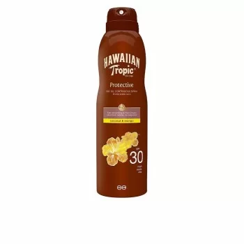 Sun Screen Spray Hawaiian Tropic SPF 30 Coconut Mango...