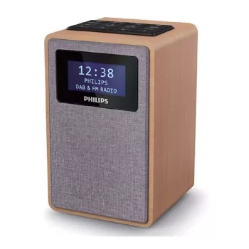 Clock-Radio Philips Grey
