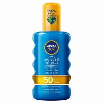 Spray Sun Protector PROTEGE & REFRESCA Nivea Spf 50 (200...