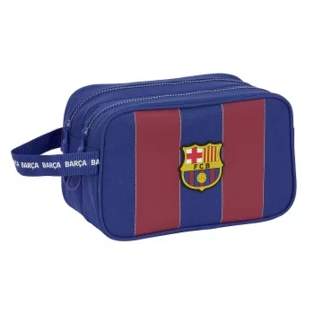 Travel Vanity Case F.C. Barcelona Red Navy Blue Polyester...