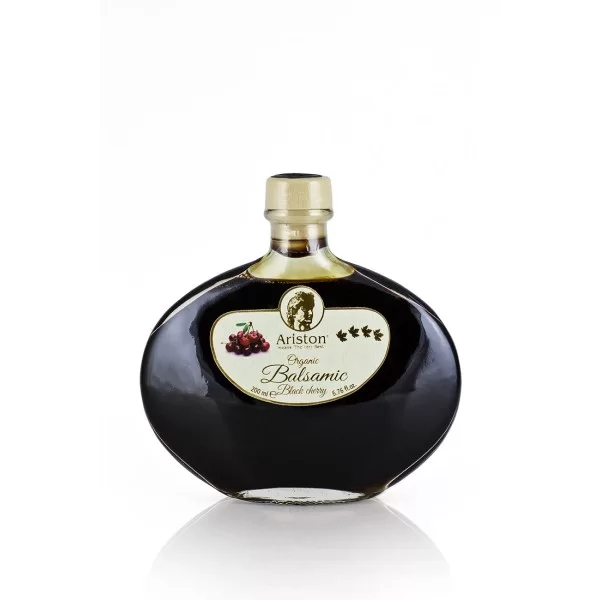Ariston Black Cherry 4-Leaf & Organic Balsamic Vinegar 200ml.