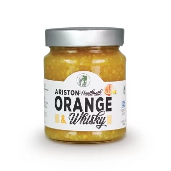 Ariston Orange & Whisky 400 gr Handmade Marmalade.