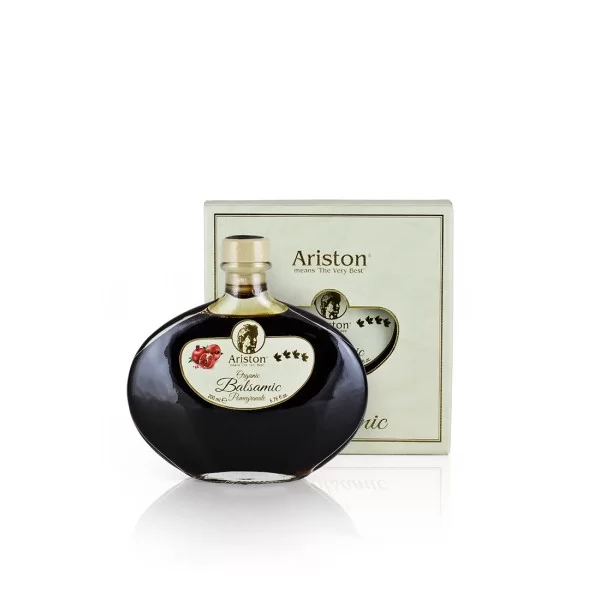 Ariston Pomegranate 4-Leaf & Organic Balsamic Vinegar 200ml.