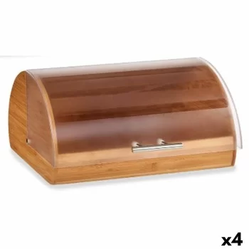 Breadbasket Natural Bamboo Plastic 24,5 x 19 x 38 cm (4...
