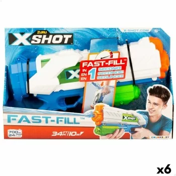 Water Pistol Zuru FAST-FILL 700 ml 39 x 21 x 6 cm (6 Units)