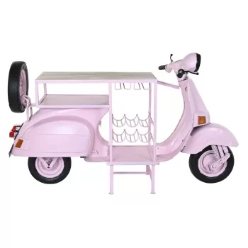 Bottle rack DKD Home Decor 195 x 70 x 106 cm Light Pink...