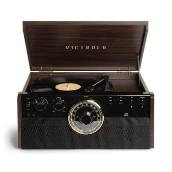 Record Player Victrola Empire Brown