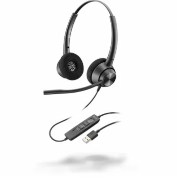 Headphones with Microphone Poly 214570-01 Black