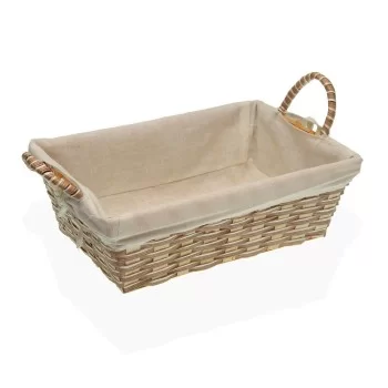 Bread Basket Versa White Bamboo Marine algae (19 x 9 x 27...