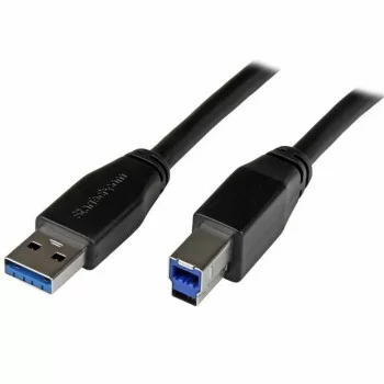 USB A to USB B Cable Startech USB3SAB10M Black