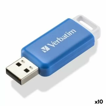 USB stick Verbatim V DataBar Blue Black 64 GB