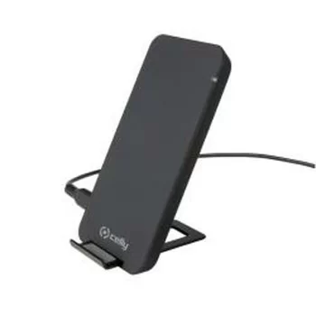 Portable charger Celly WLFASTSTANDBK Black
