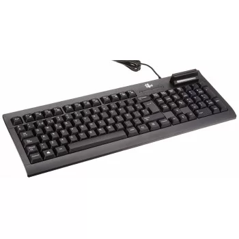 Keyboard with Reader Bit4id TECLADO_MINIL_K Black Spanish...