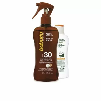 Sun Protection Set Babaria Solar Aceite Coco Lote 2...
