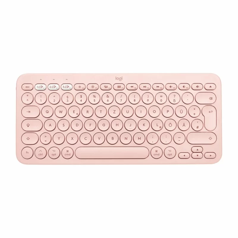 Keyboard Logitech 920-010400 Spanish Pink Spanish Qwerty QWERTY
