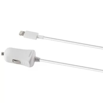 Car Charger Lightning 1A KSIX iPhone White